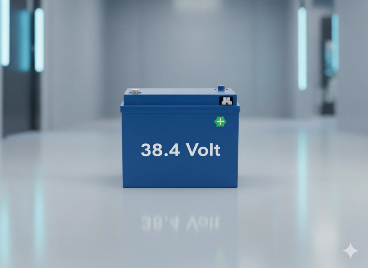 38.4 Volt Aküler