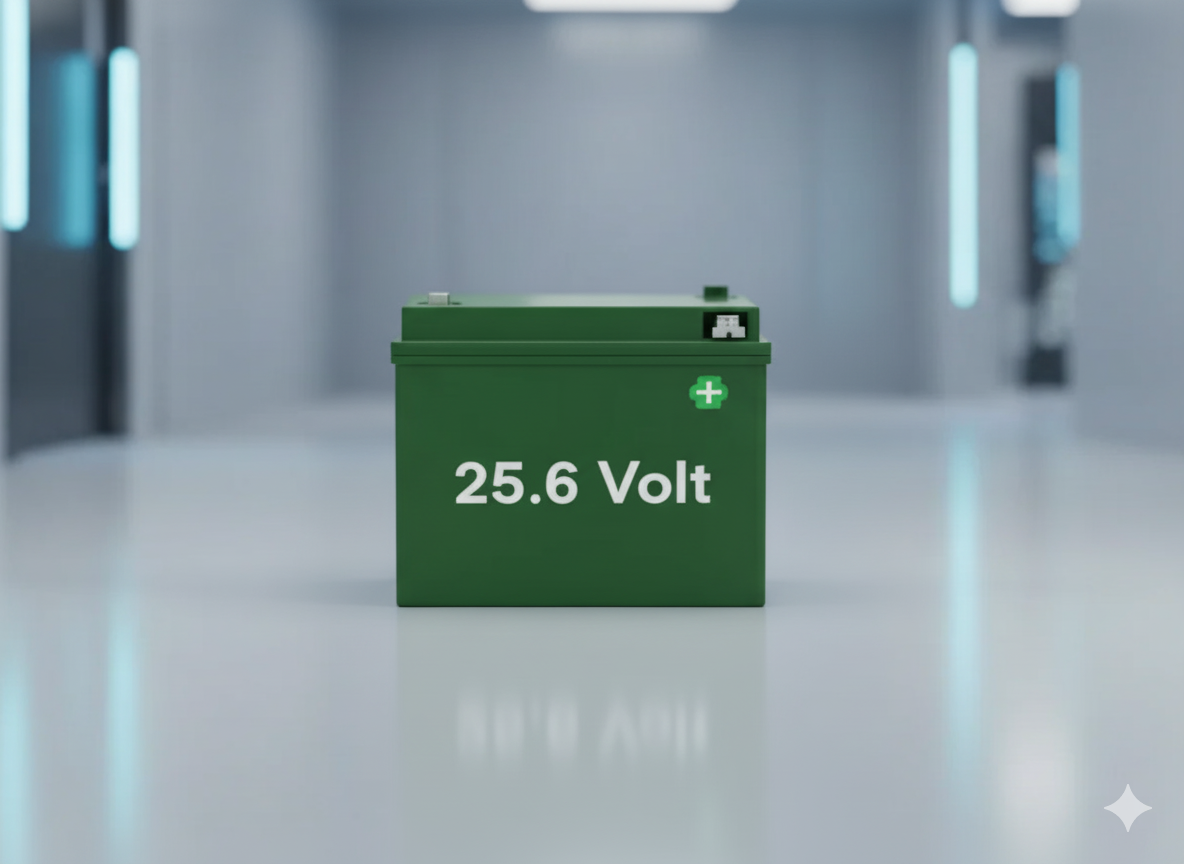 25.6 Volt