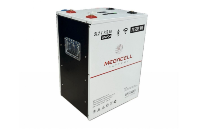 Megacell Lityum Demir Fosfat Akü 51.2 V 210 Ah LiFePO4
